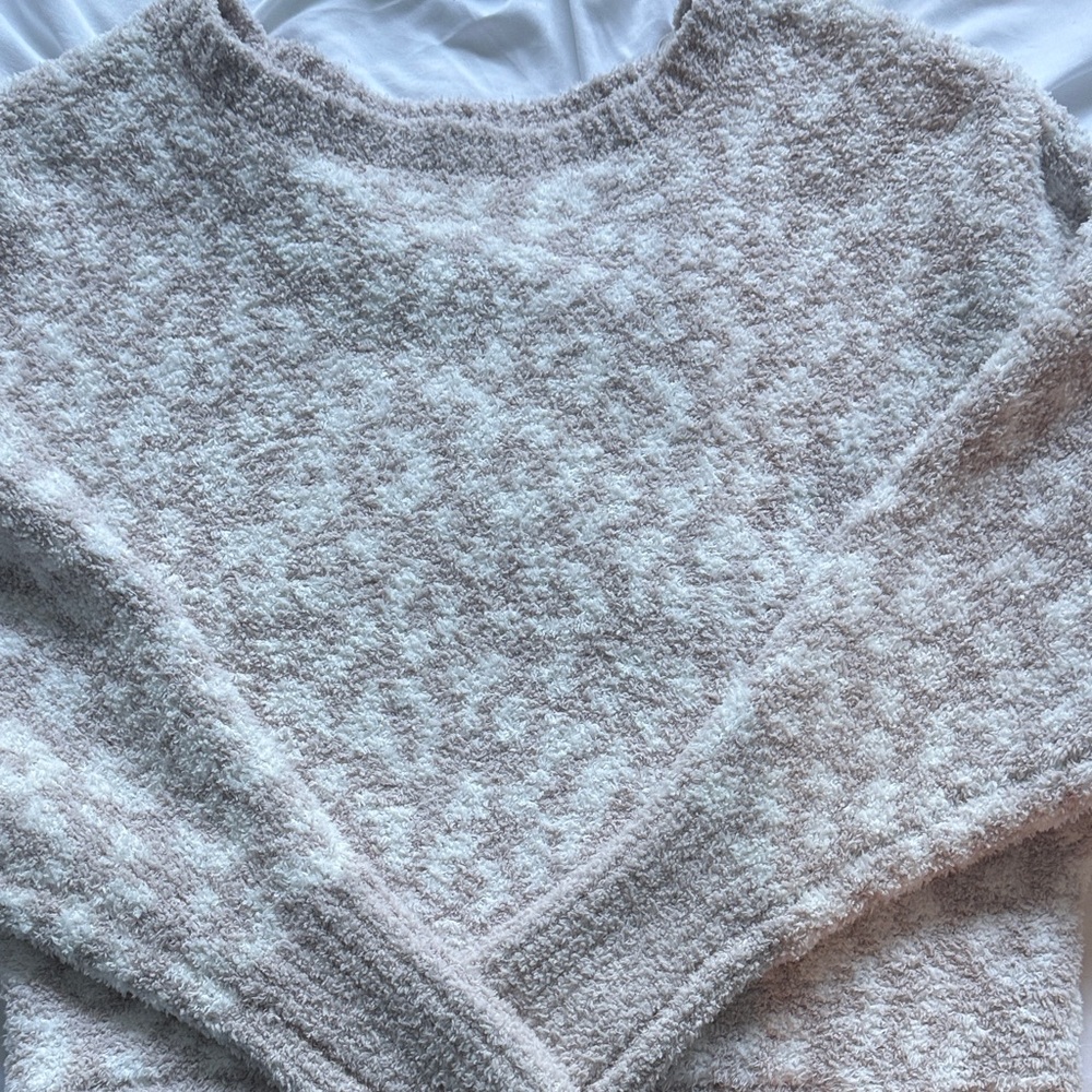 Jessica Simpson Cream and Tan Patterned Sweater - Picture 6 of 6